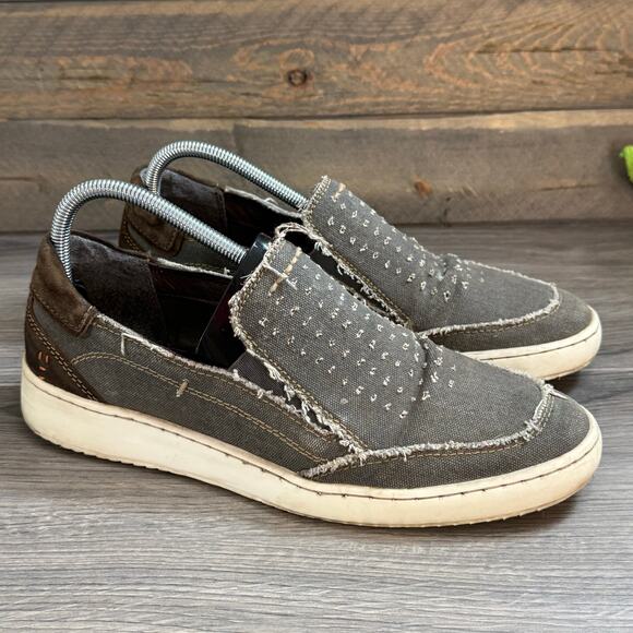 Roan by Bed Stu Kayson Canvas Denim Slip On Shoe Size 9 Casual main image 7